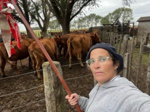 “Hace doce años que estoy al frente de un campo y sigue marchando”