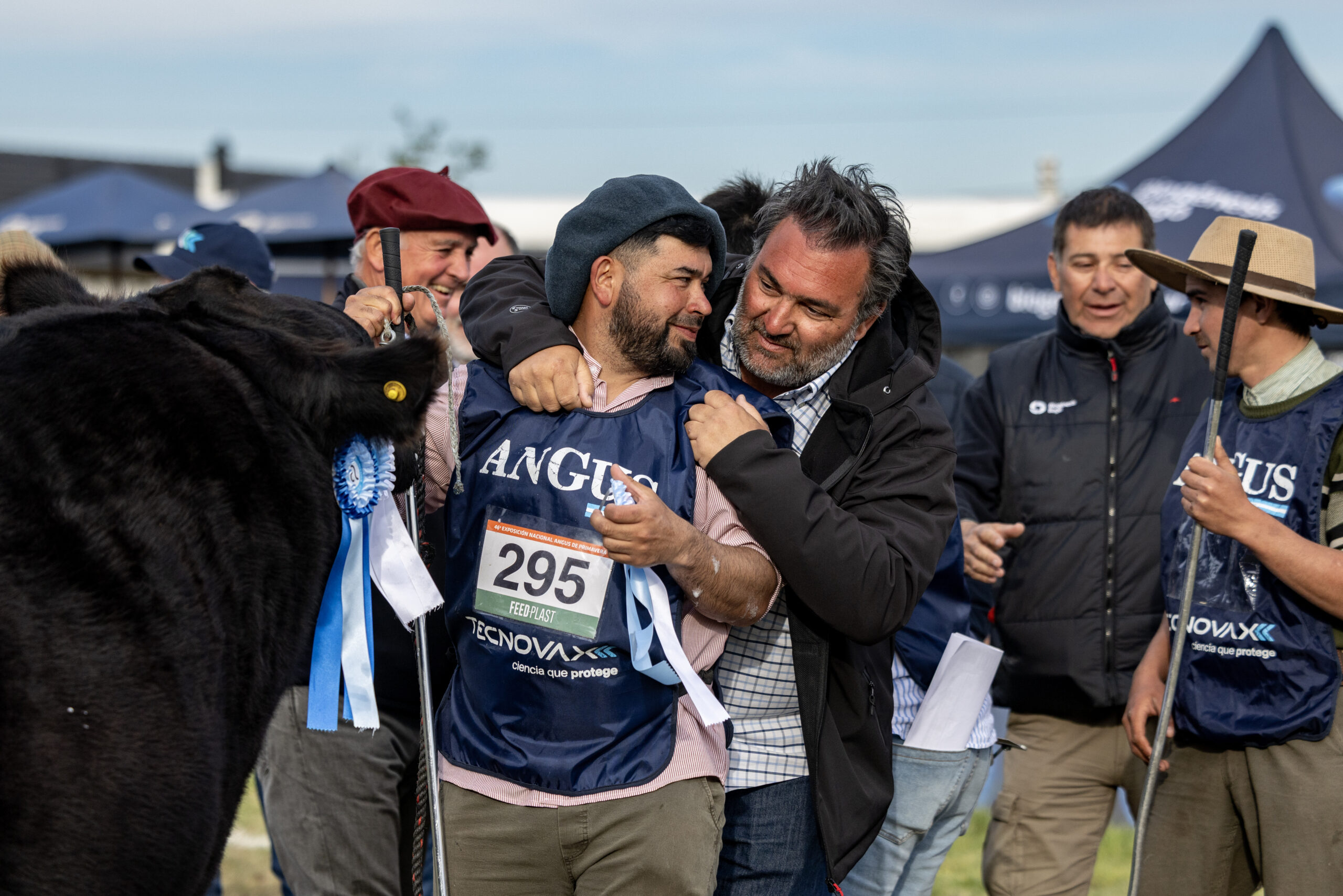 El Gran Campeón Macho fue para Don José de Mammoliti y el Ternero para Las Tranqueras de La Valle