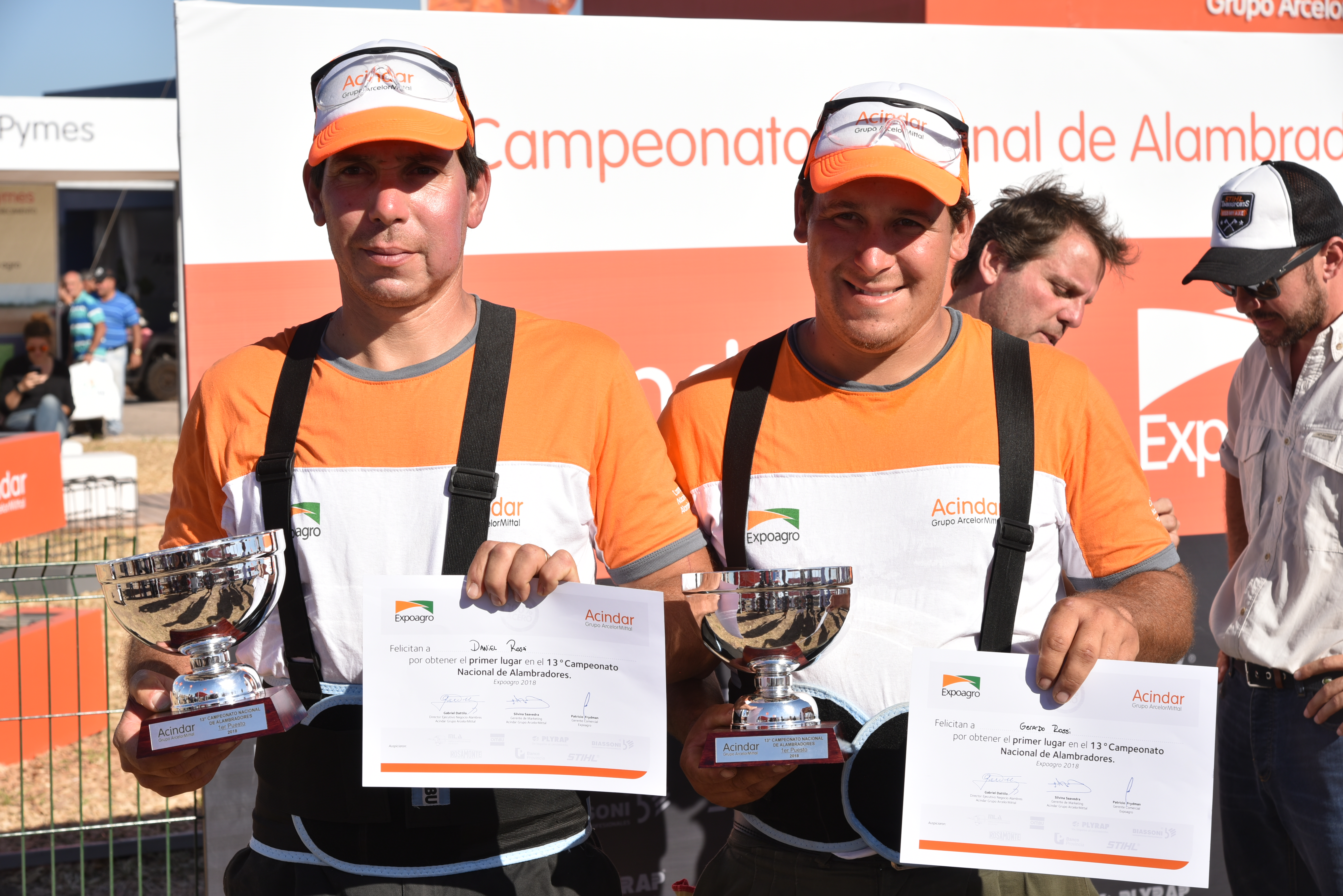 16/03 – DANIEL Y GERARDO ROSSI SE CORONARON BICAMPEONES DEL TORNEO DE ALAMBRADORES