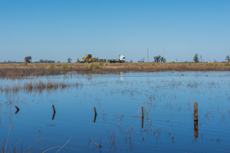 El sur santafesino hace agua y permanecerá en alerta naranja toda la primavera