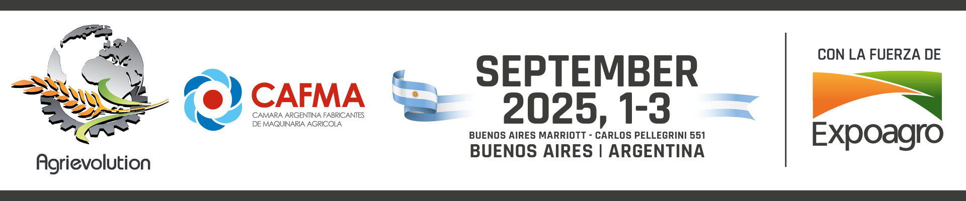 Banner Agrievolution Buenos Aires