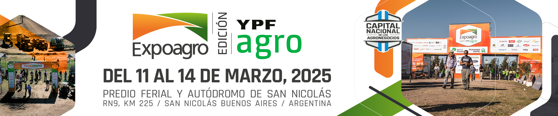 Toda la información sobre Expoagro 2025 - Edición YPF Agro