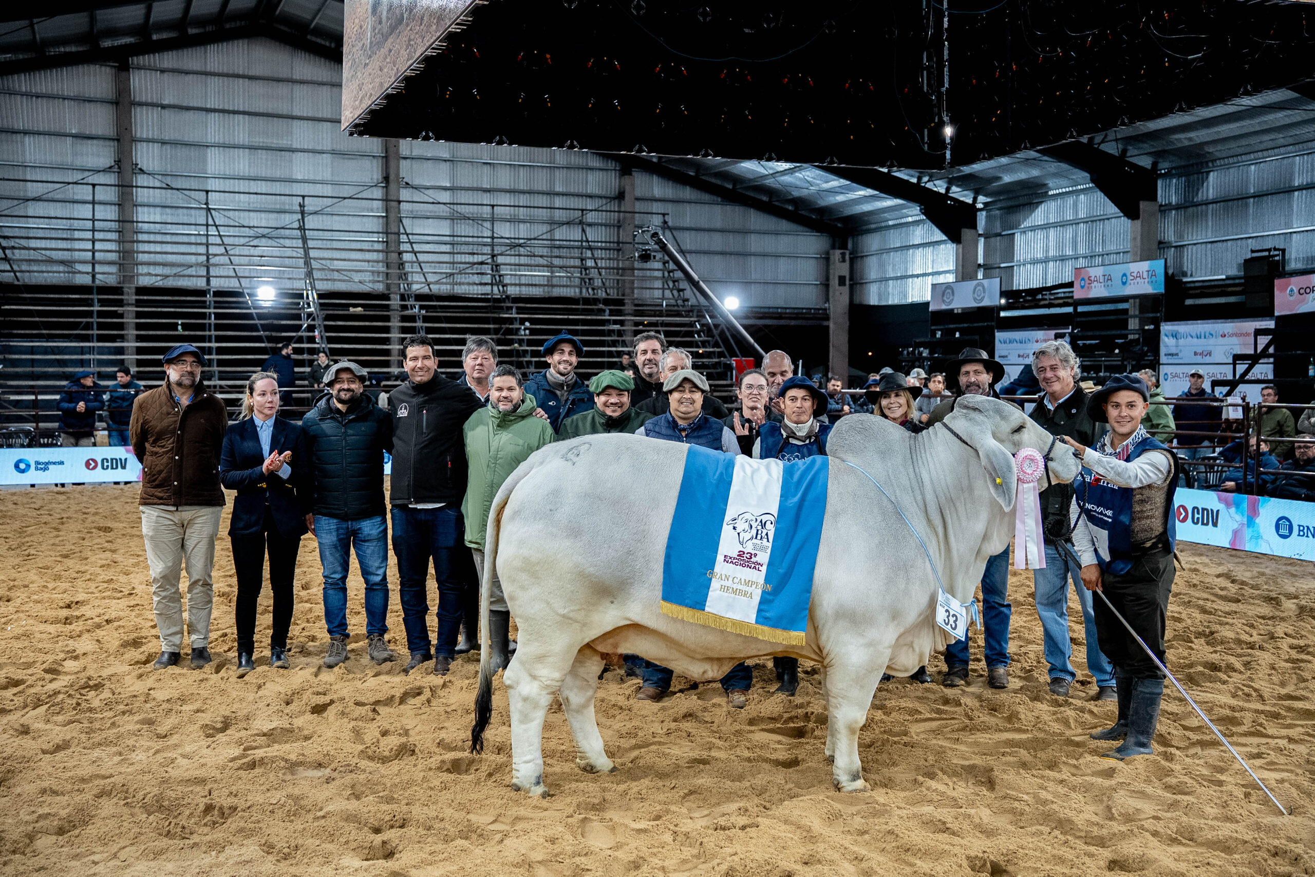 Brahman consagró a sus grandes campeones en la jura nocturna de Las Nacionales