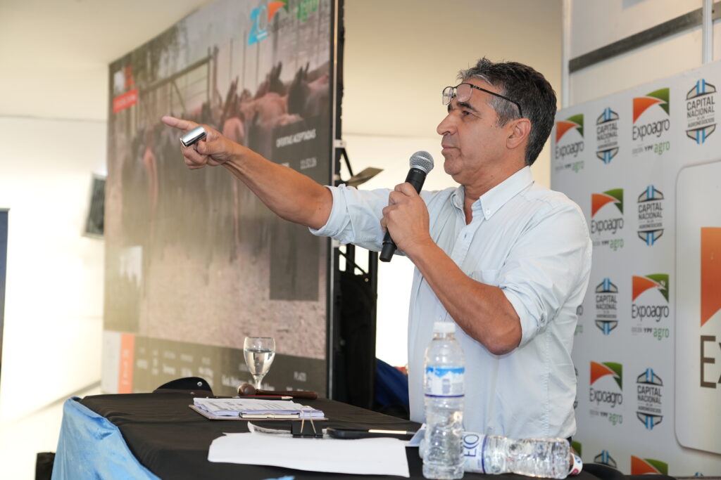 Ariel Saenz: “Estar en Expoagro es como entrar a la catedral ganadera”