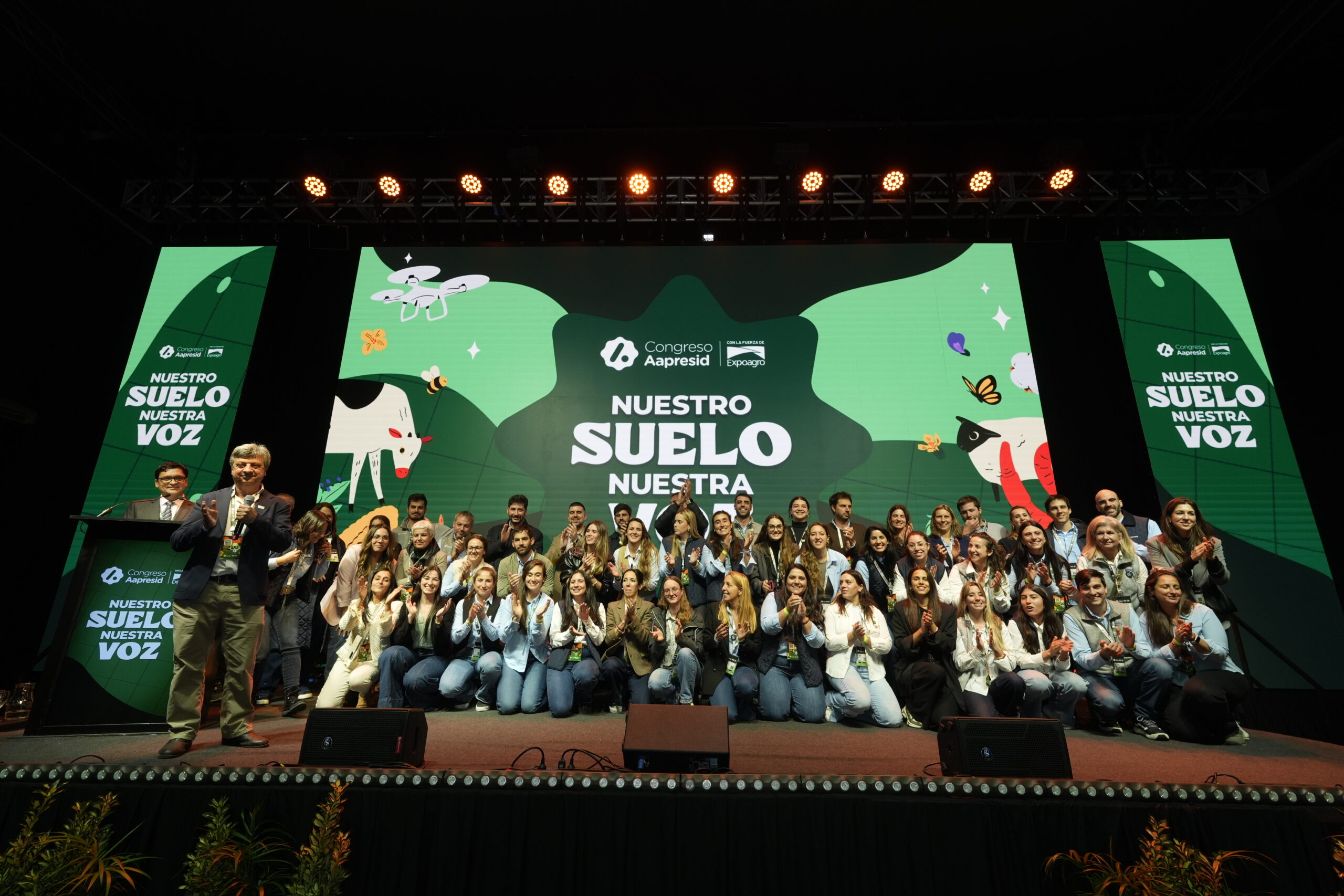 Con más de 12.500 asistencias cerró el XXXIV Congreso Aapresid “Nuestro suelo, nuestra voz” con la fuerza de Expoagro.