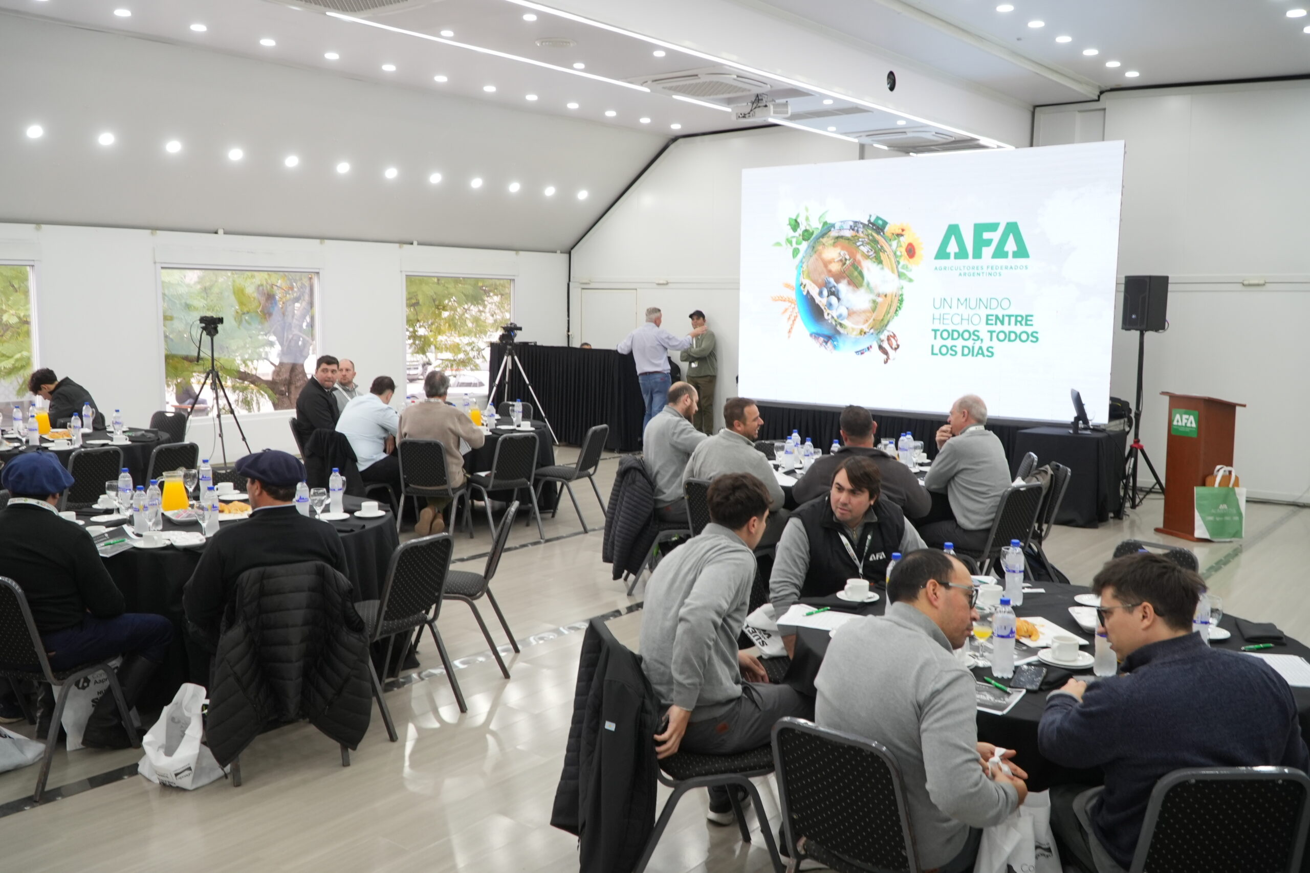 “Estamos viviendo un momento histórico”: AFA debutó en los remates de Aapresid con 1200 cabezas