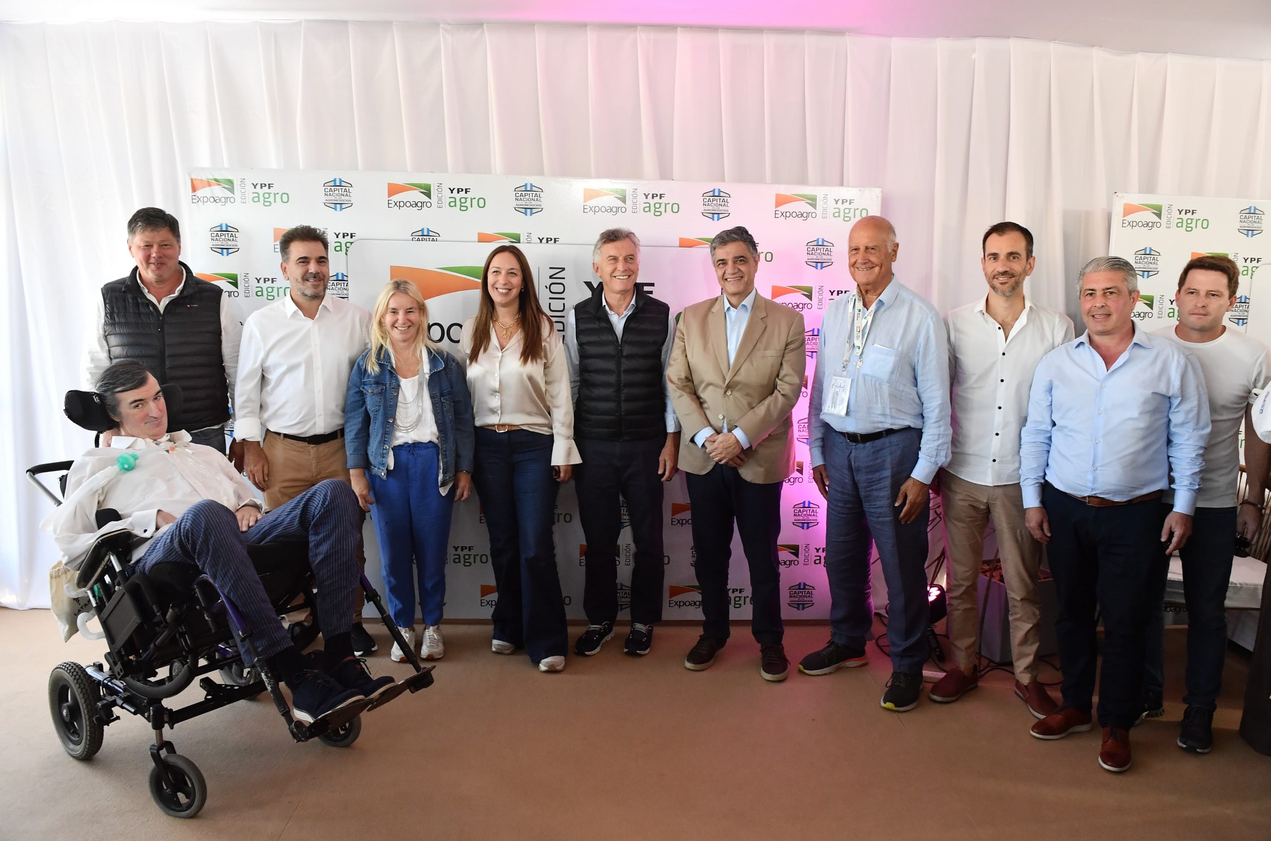 El jefe de Gobierno, Jorge Macri, visitó Expoagro y anunció que la Ciudad será sede de un importante congreso sobre tecnología para la agricultura sustentable: «Es el campo y la ciudad, todos tirando para el mismo lado»