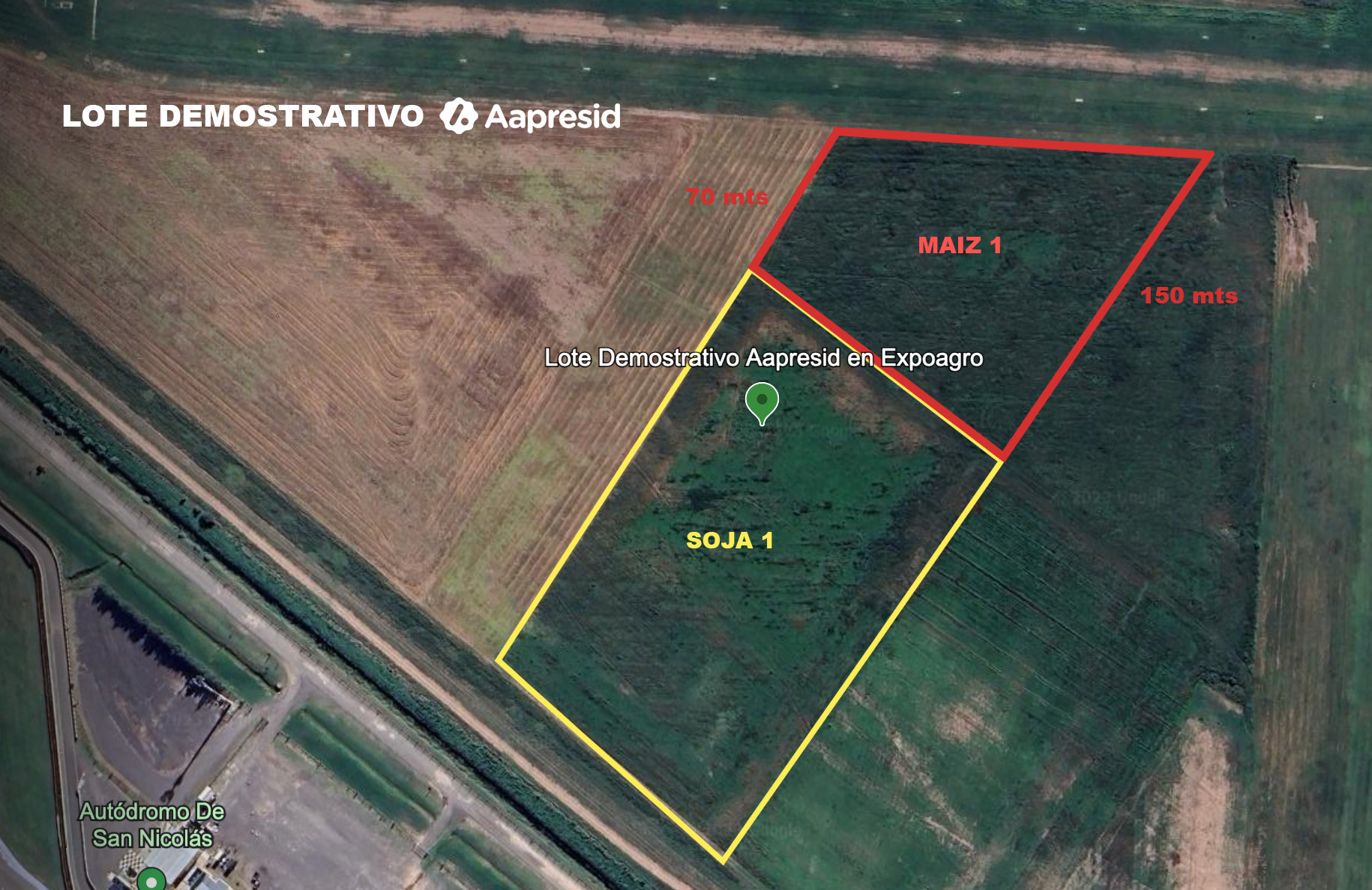 Aapresid sorprenderá con un plot demostrativo en Expoagro