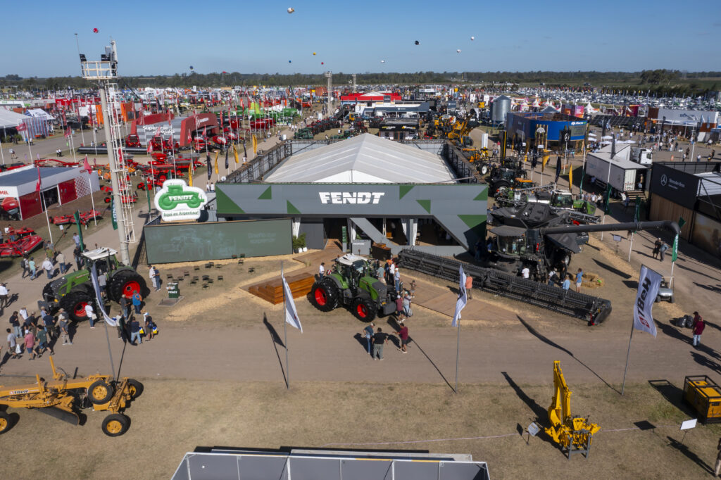 Fendt debutó en Expoagro y cautivó la atención de los productores