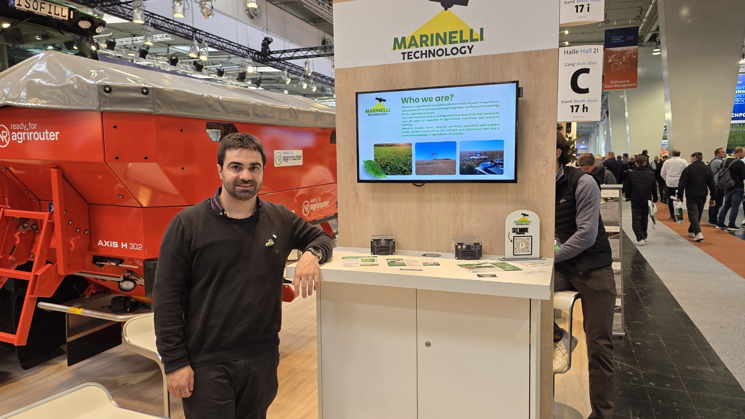 Un premio que abre puertas al mundo: la experiencia internacional de Marinelli Technology en Agritechnica