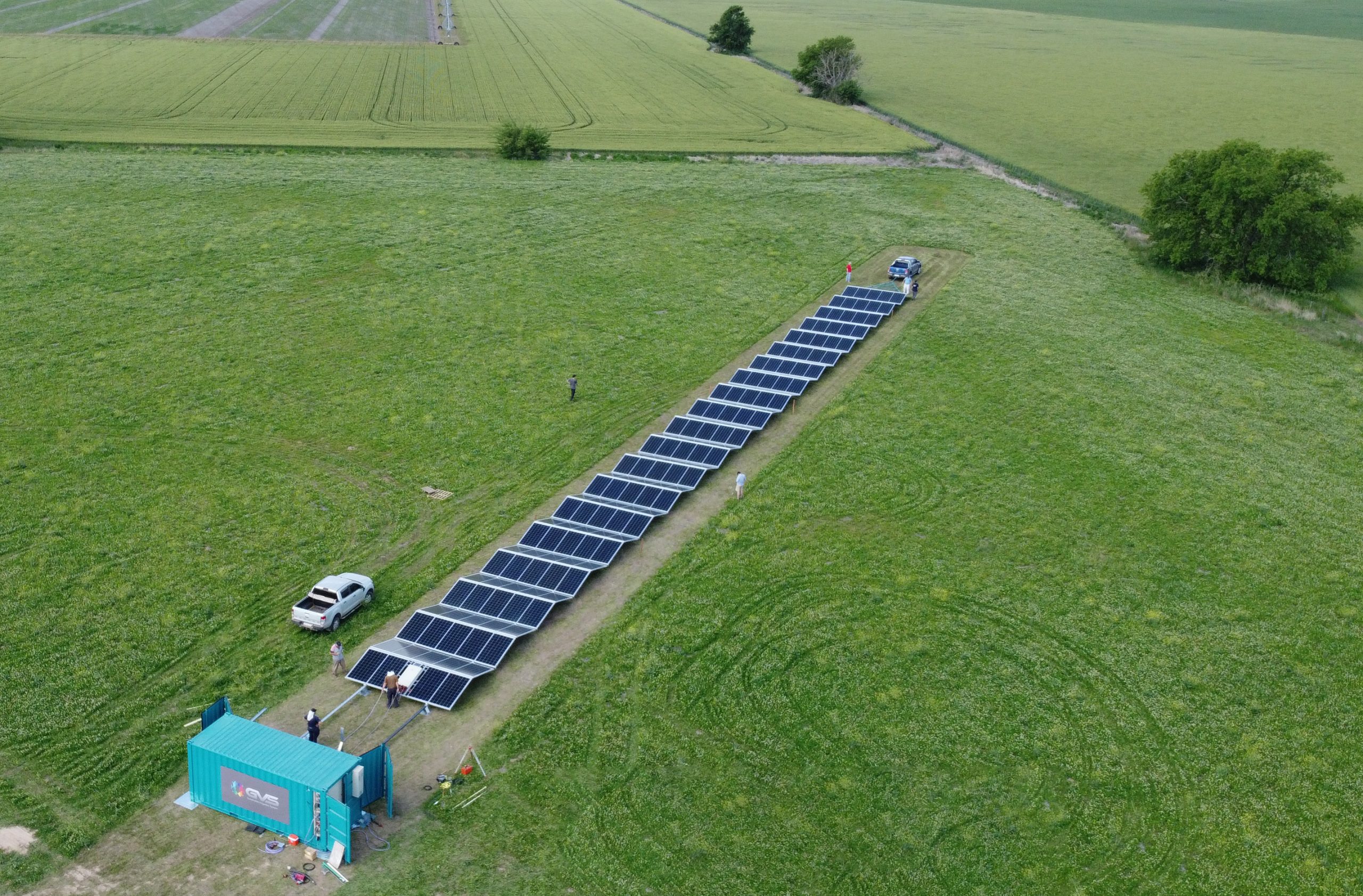 GVS Solar Irrigation System powered by AES presentará un sistema de riego innovador en la Expoagro 2023
