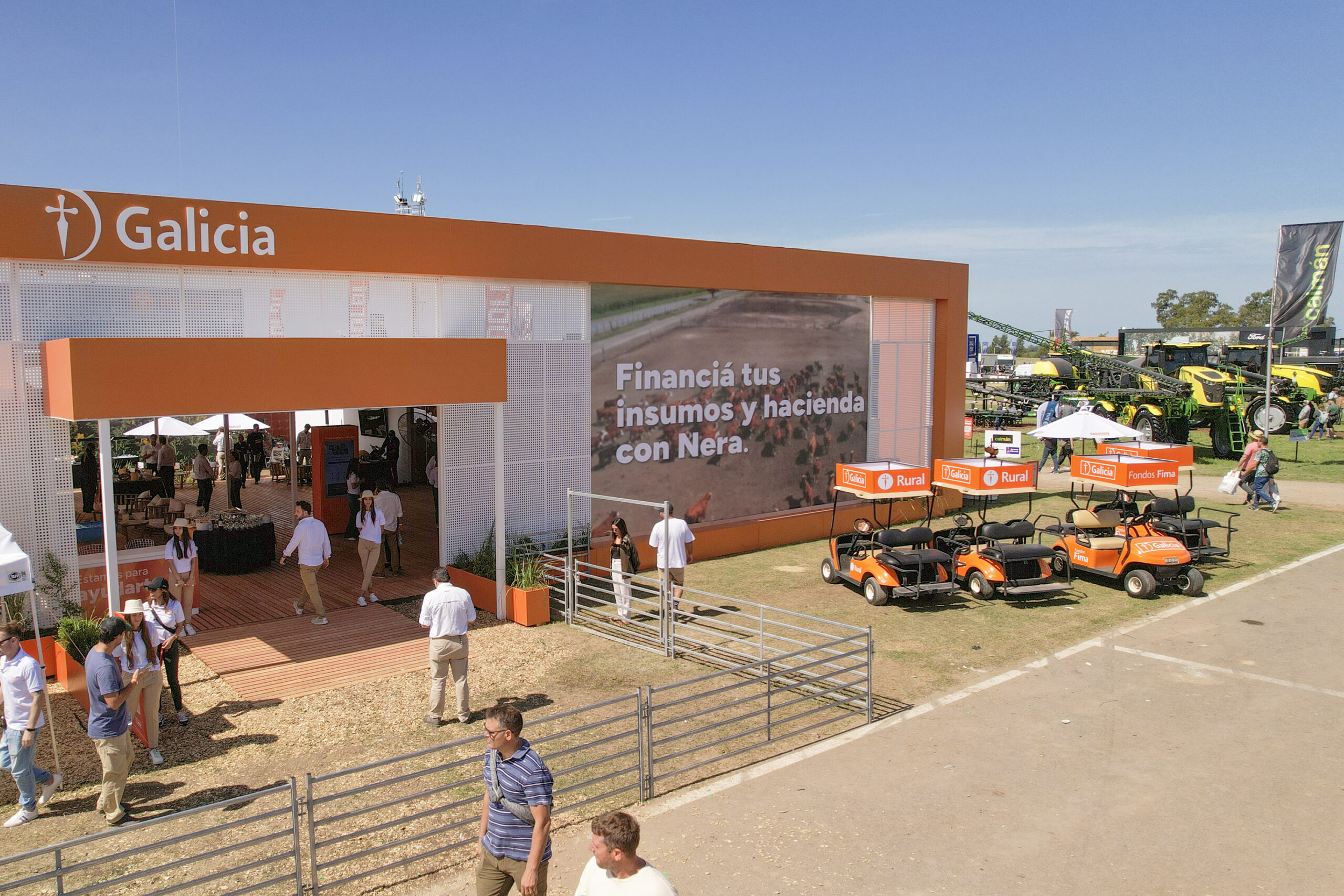 Galicia llega a Expoagro con el foco puesto en financiamiento, tecnología y sustentabilidad