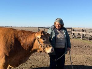 Con el campo en la sangre: La docente jubilada que se enamoró de la raza Limousin