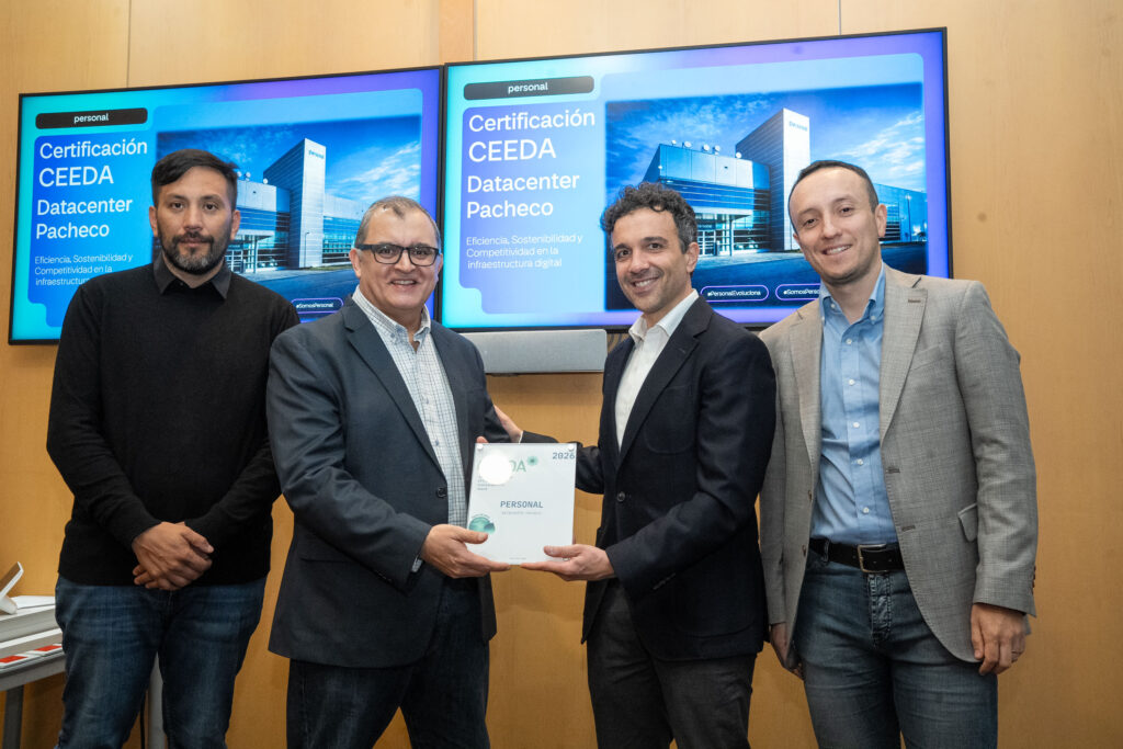 Personal logra certificación CEEDA en su Datacenter de Pacheco