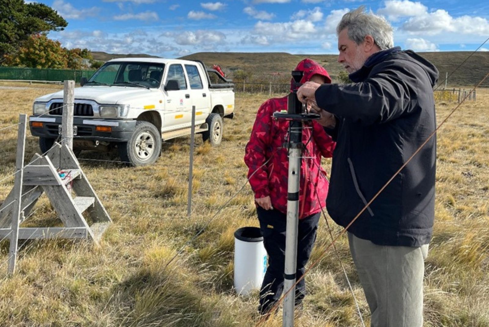 Monitorean el clima en el extremo sur del país para anticipar cambios en la producción ganadera