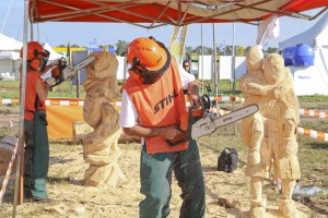 En su día, los escultores mostraron su arte