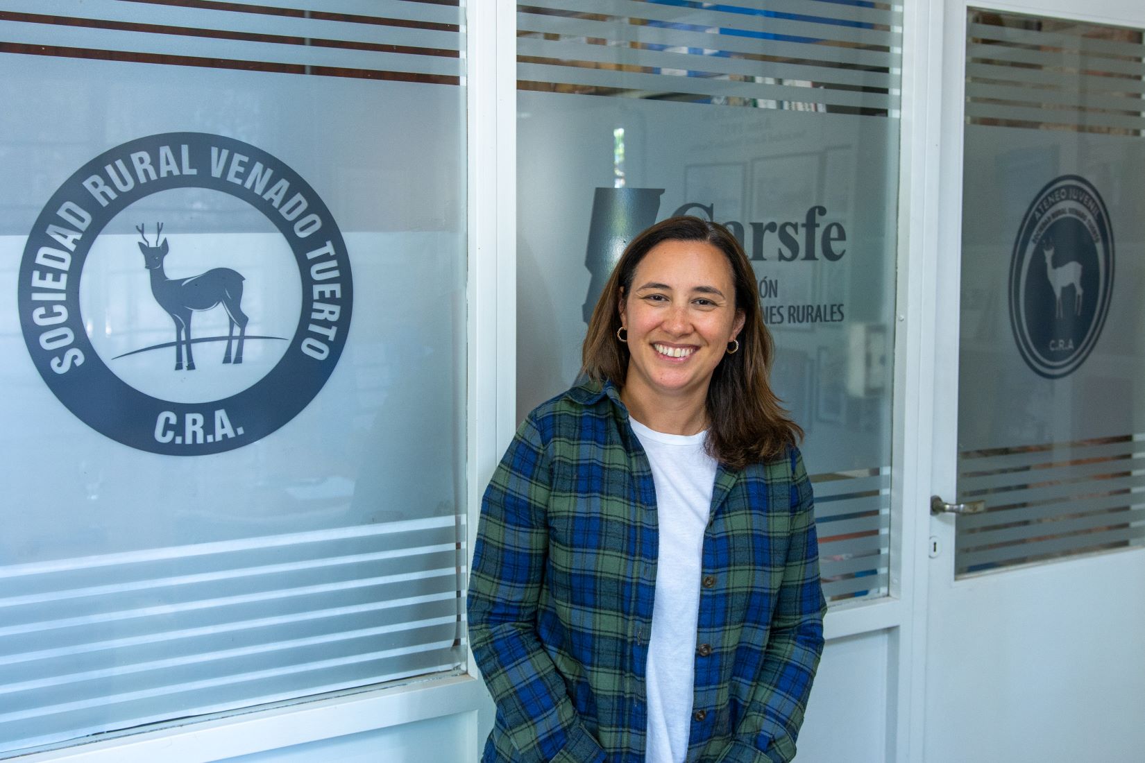 Noelia Castagnani, tercera generación de productores y presidenta de la Sociedad Rural venadense