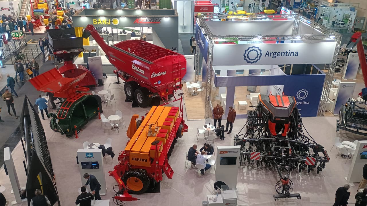 La tecnología agrícola argentina dejó su marca en Agritechnica 2025