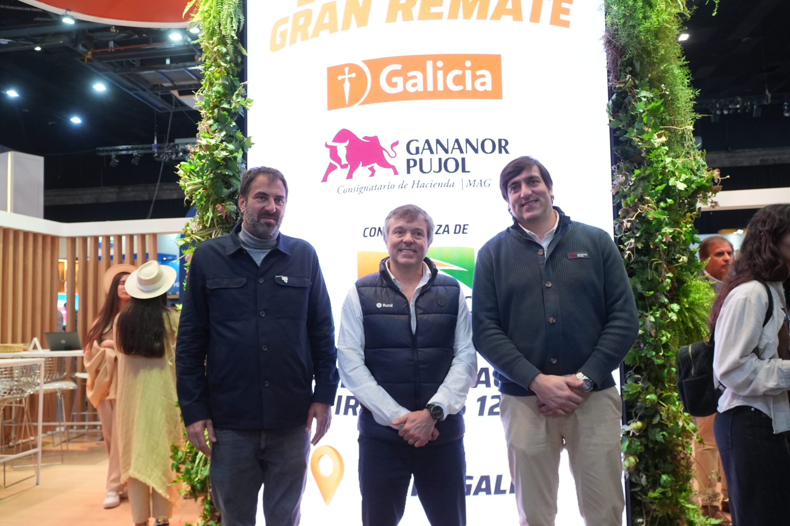 Galicia, Gananor Pujol y Expoagro presentan un nuevo remate para la ganadería Argentina