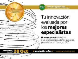 24/10 – EL PREMIO TERNIUM EXPOAGRO CIERRA EL 28 DE OCTUBRE