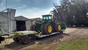 Actualizaron los tipos de maquinarias agrícolas que se pueden transportar en carretones