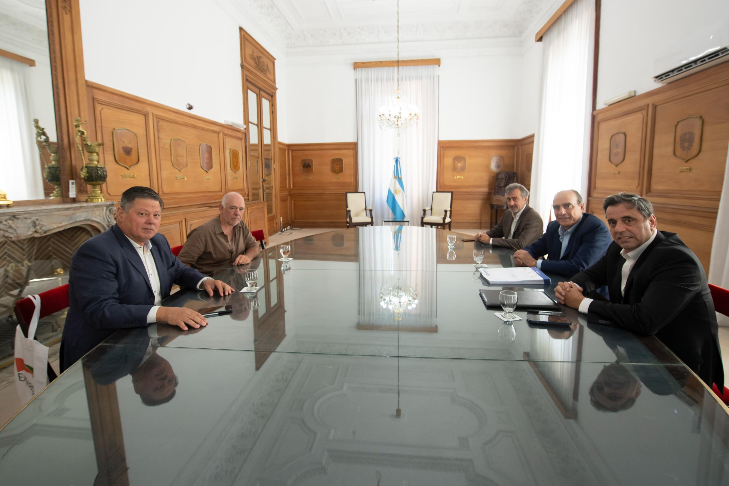 Francos recibió a los organizadores de Expoagro