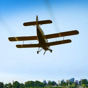 Combaten el Dengue con aviación agrícola