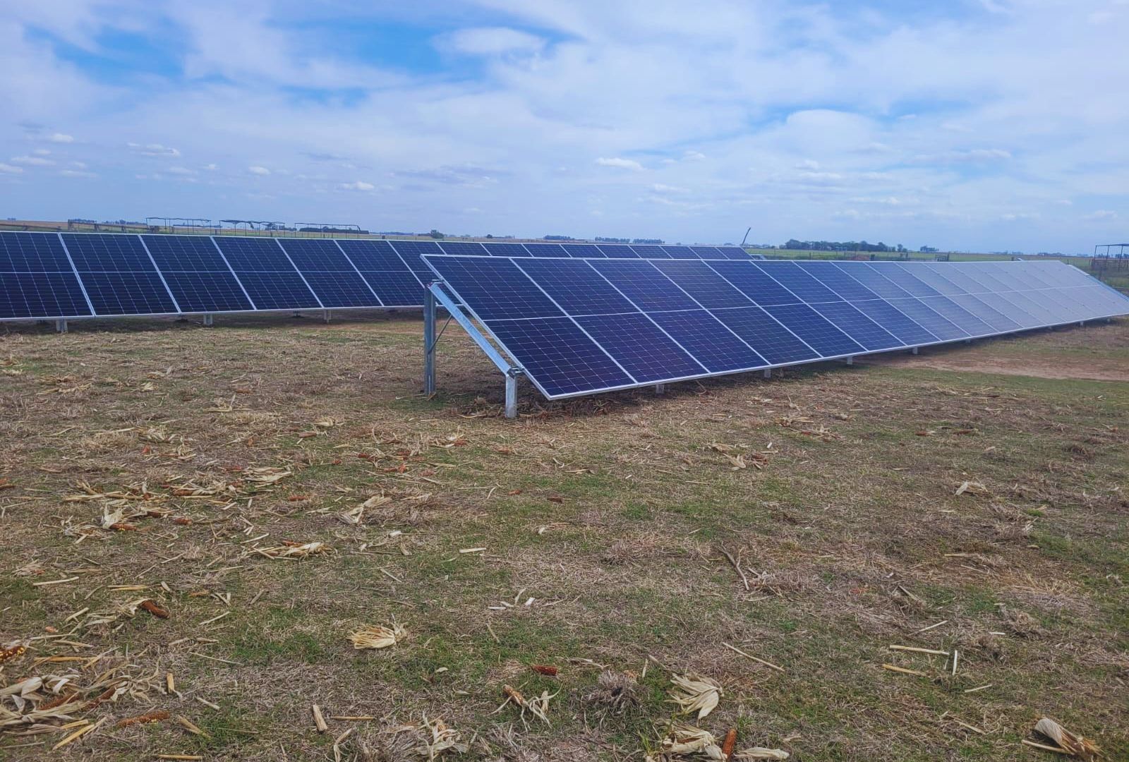 Con energía solar se puede regar sin red eléctrica en trigo, soja y maíz