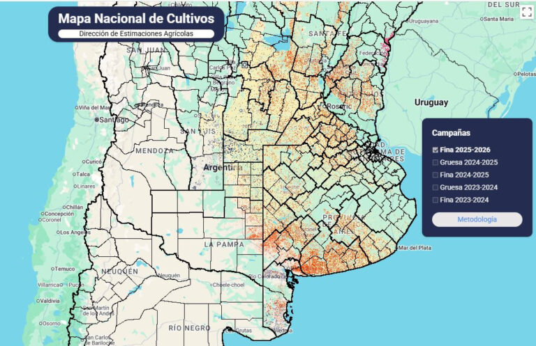 El Gobierno nacional lanzó el Mapa de Cultivos en Expoagro 2026