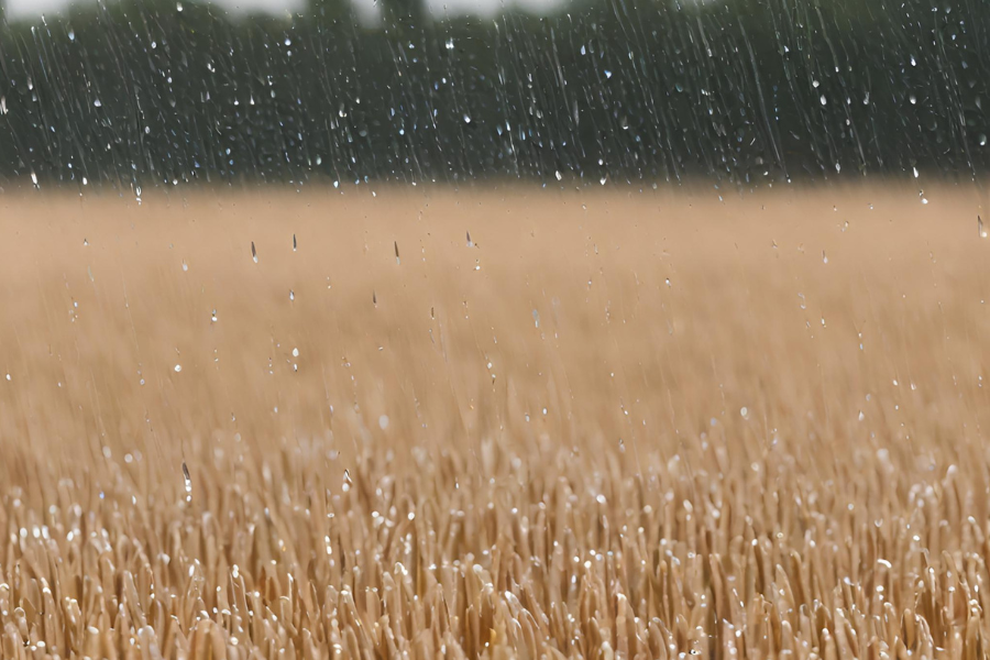 Las lluvias llegaron para darle “un respiro” a los productores